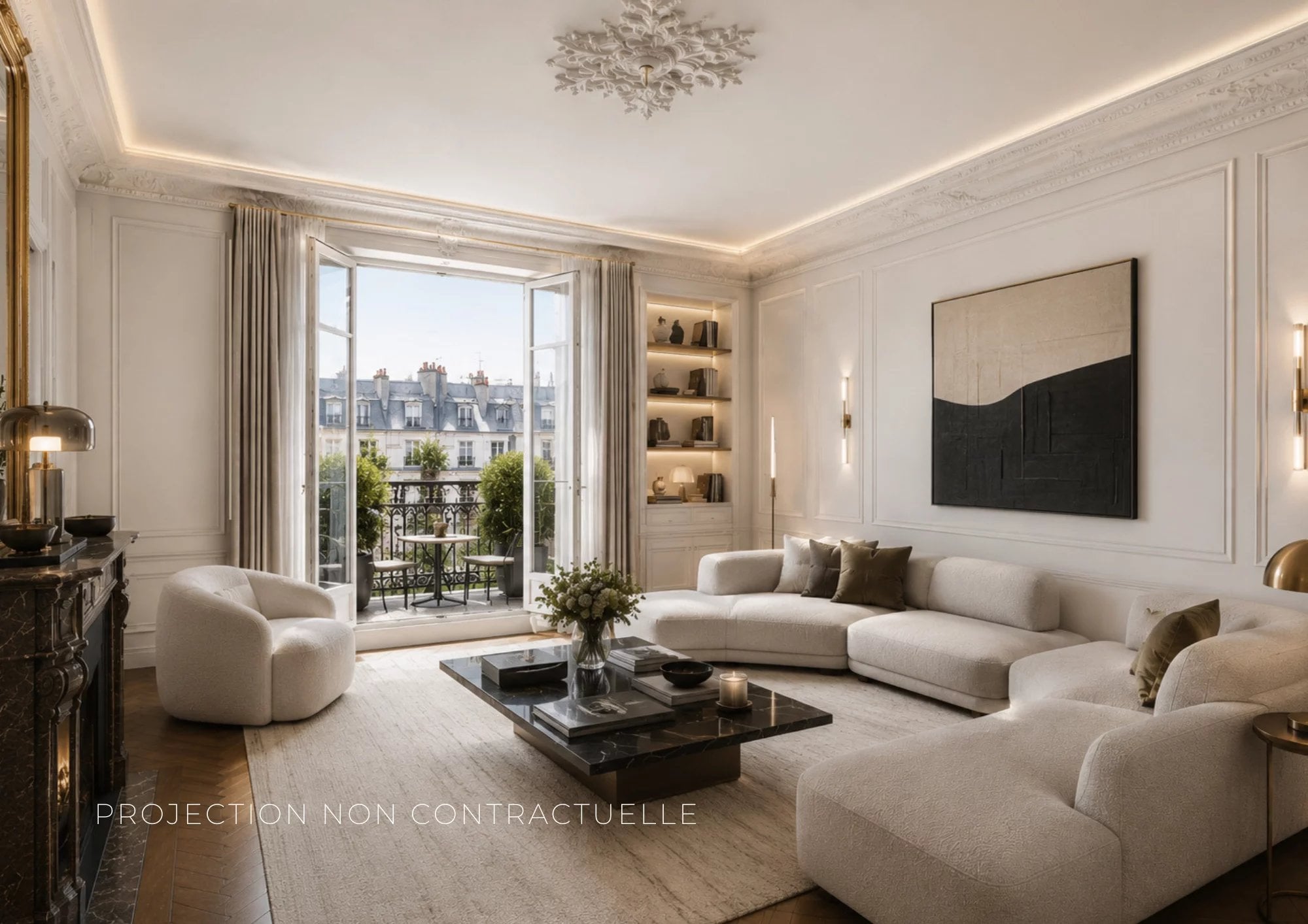 PARIS 9 / TURGOT – ÉTAGE ÉLEVÉ – BALCON FILANT – VUE DÉGAGÉE